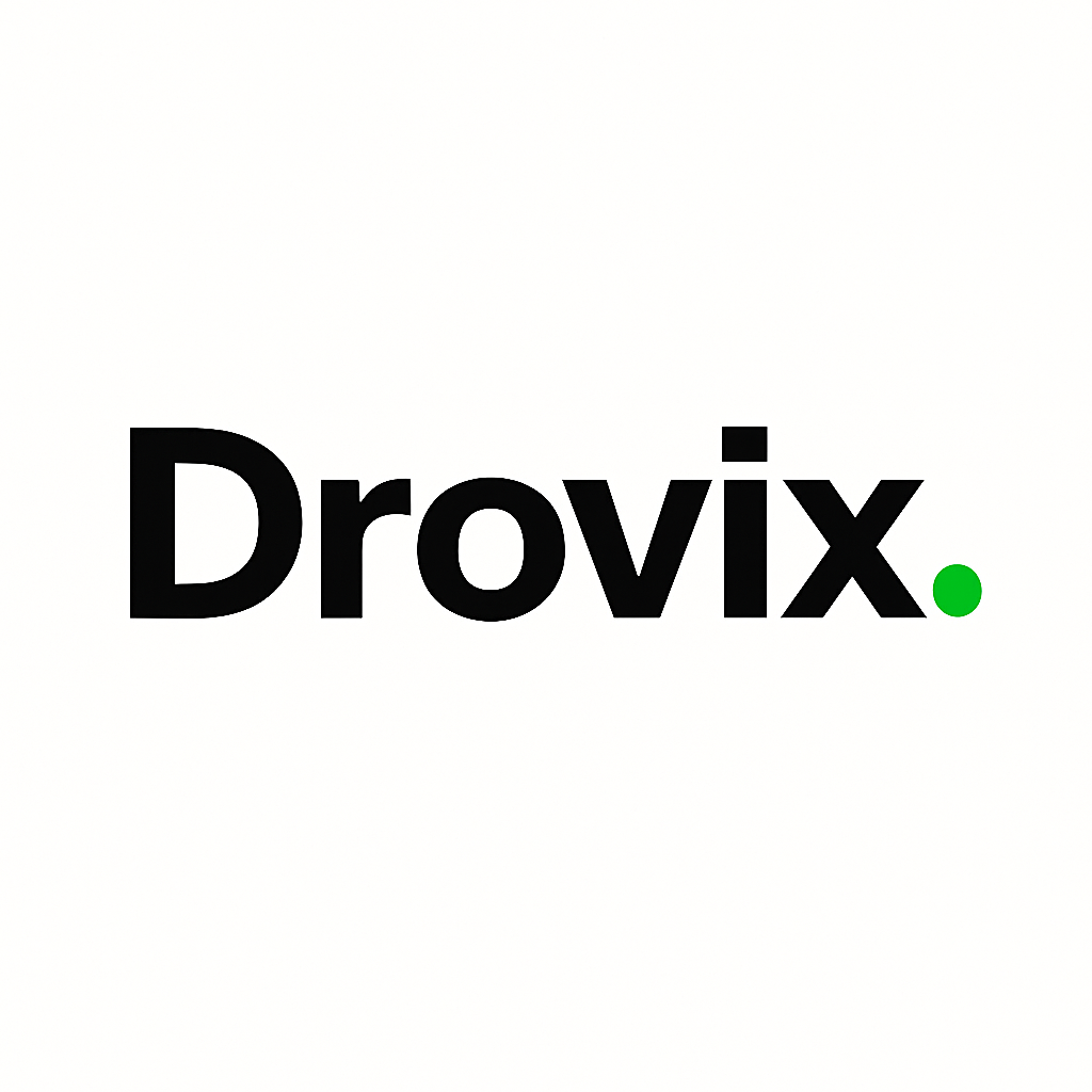 Drovix logo - Institutional prime brokerage platform by WOXA Group