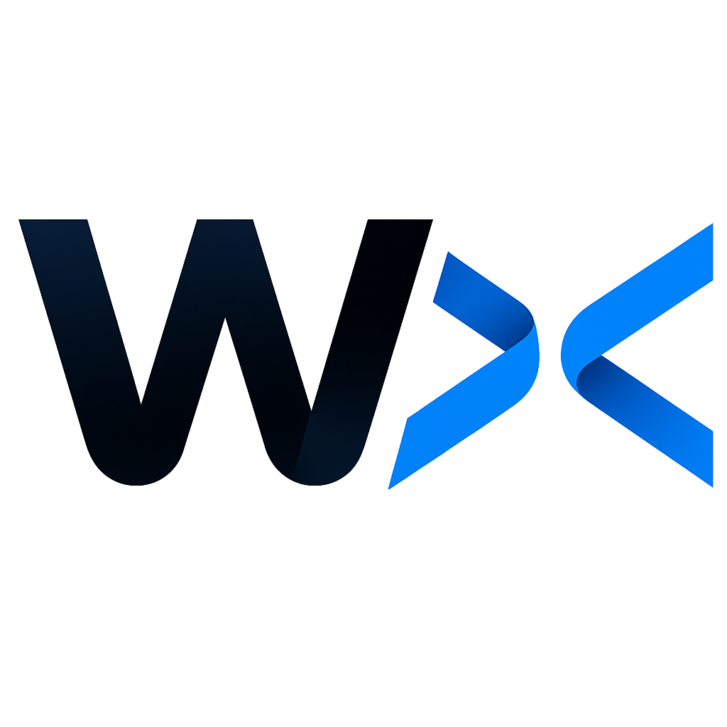 Wxtrade logo - B2B trading platform and ecosystem by WOXA Group